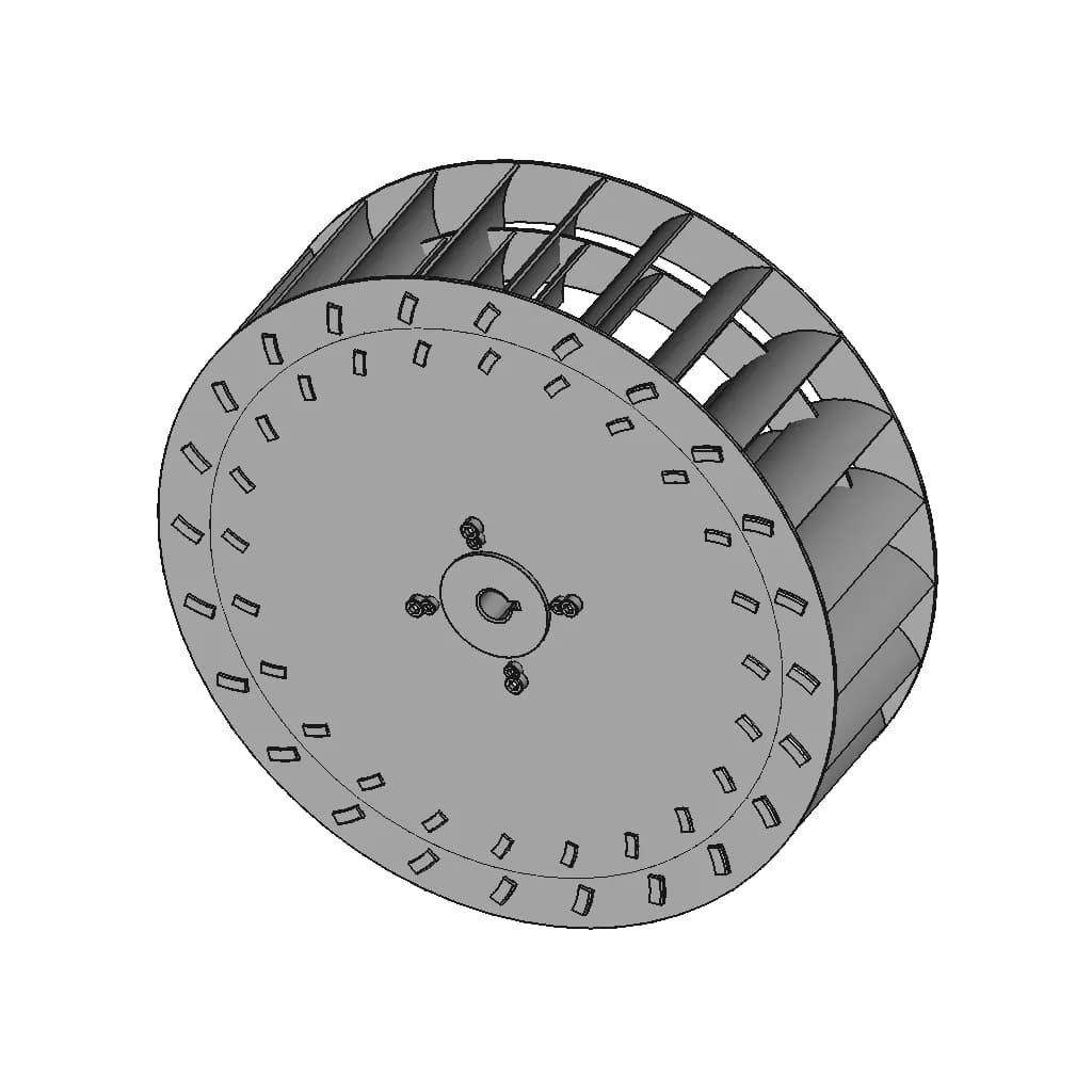 Impeller Fan - Downloadable CAD Representation_60_30_degree_snapshot