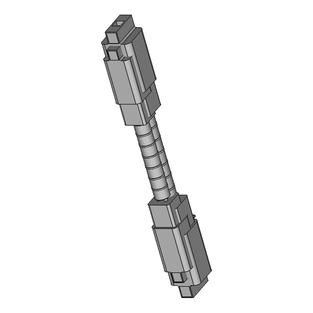 Variable Bending / Twisting Load Rod - Downloadable CAD Representation_60_30_degree_snapshot