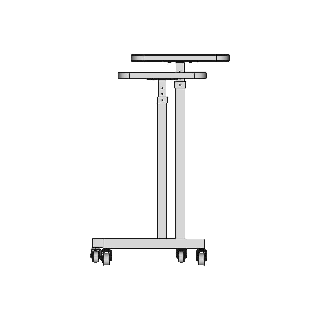 Overbed Bedside Table - Downloadable CAD Representation_0_270_degree_snapshot
