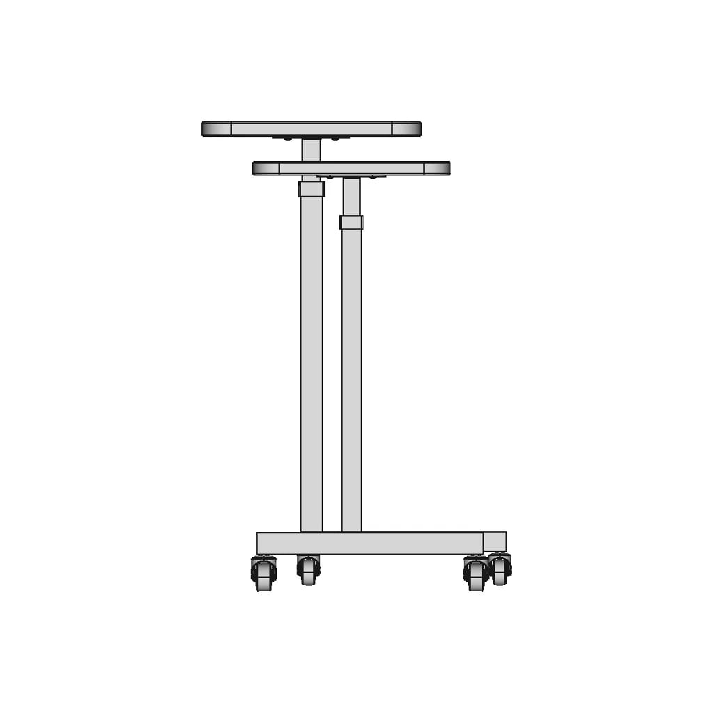 Overbed Bedside Table - Downloadable CAD Representation_0_90_degree_snapshot