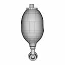 Ambu Bag 1600 Ml | High-Quality CAD Model_270_0_degree_snapshot