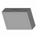 Rolling Medical Cart | High-Quality CAD Model_60_30_degree_snapshot
