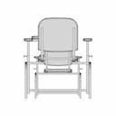 Blood Draw Chair | High-Quality CAD Model_0_0_degree_snapshot