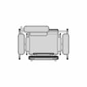 Blood Draw Chair | High-Quality CAD Model_270_0_degree_snapshot