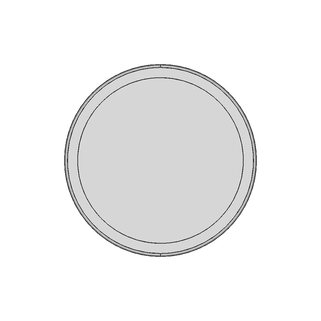 Medicine Bottle Cap-Exact Model | High-Quality CAD Model_90_0_degree_snapshot