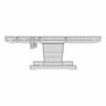 Surgical Table & Operating Room Table - Standard Mechanical Component_0_0_degree_snapshot