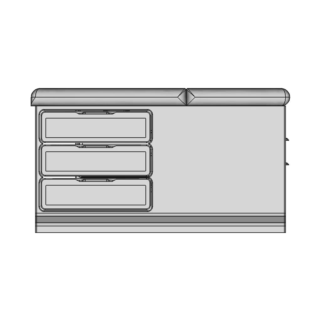 Ritter 204 Exam Table | 3D Engineering Design File_0_0_degree_snapshot