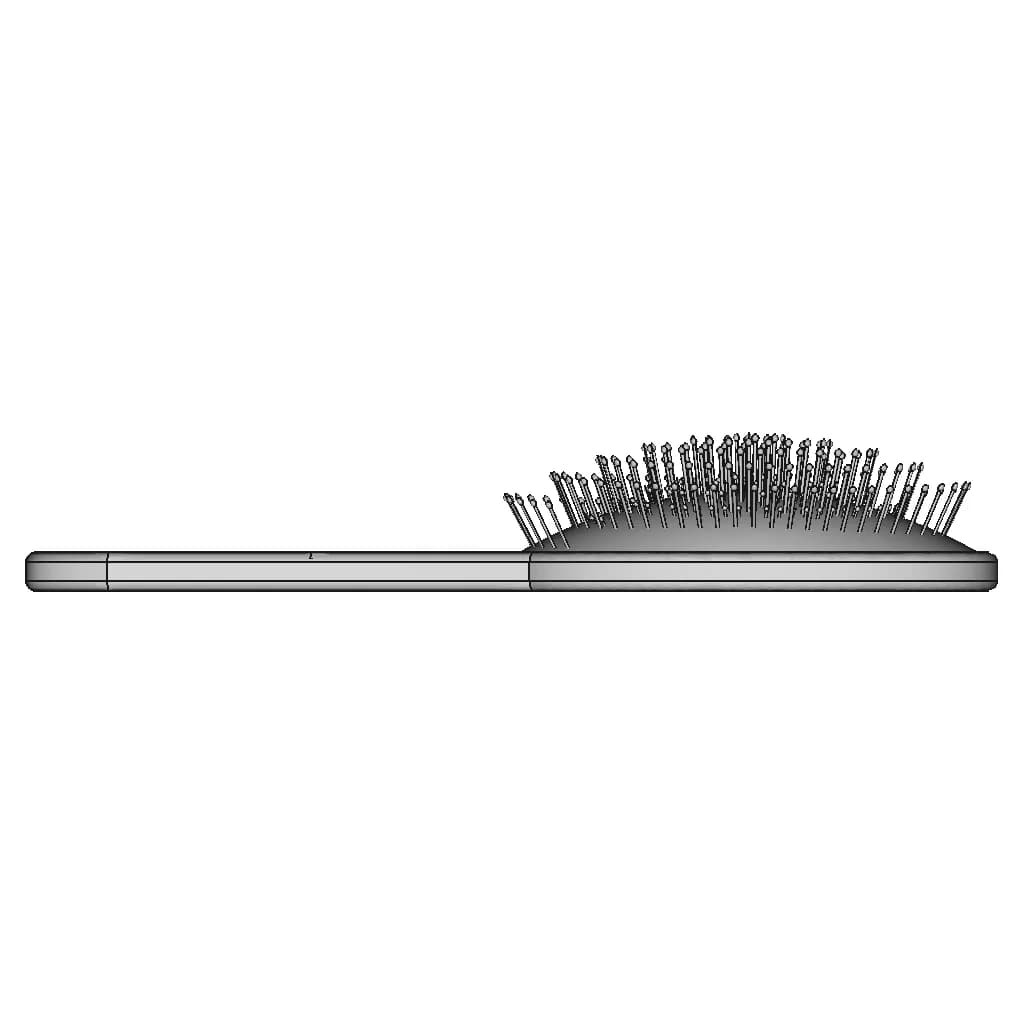 Hair Brush - Downloadable CAD Representation_0_90_degree_snapshot