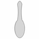 Hair Brush - Downloadable CAD Representation_90_0_degree_snapshot