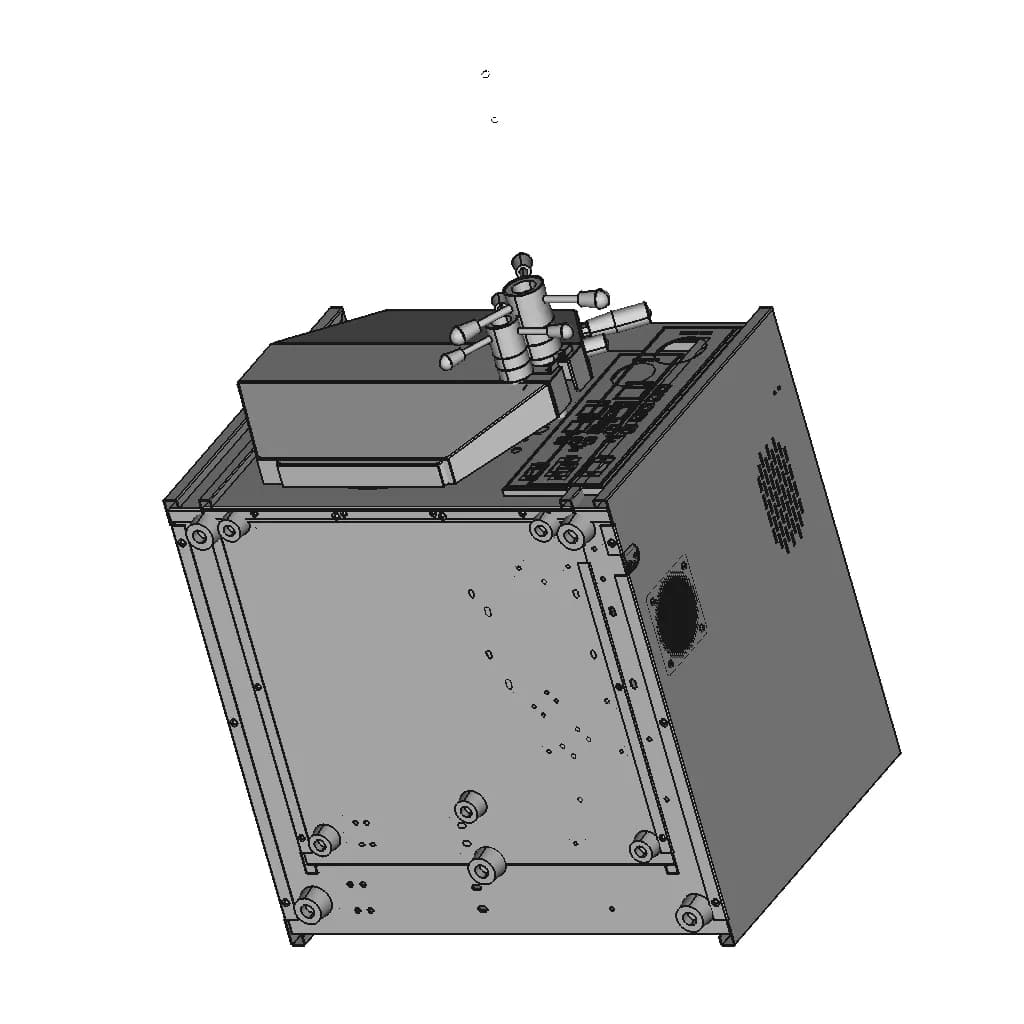Sterilizer Medical Tools | High-Quality CAD Model_60_30_degree_snapshot