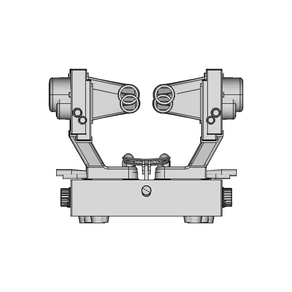 Synoptophore，Majoramblyoscope，Trposcope - Downloadable CAD Representation_0_90_degree_snapshot
