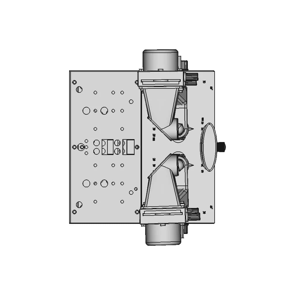 Synoptophore，Majoramblyoscope，Trposcope - Downloadable CAD Representation_270_0_degree_snapshot