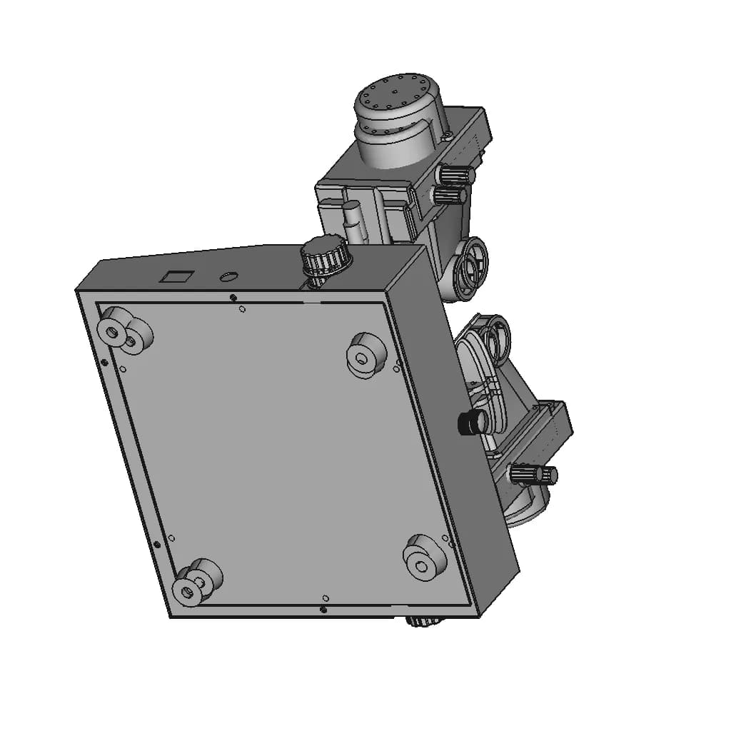Synoptophore，Majoramblyoscope，Trposcope - Downloadable CAD Representation_60_30_degree_snapshot