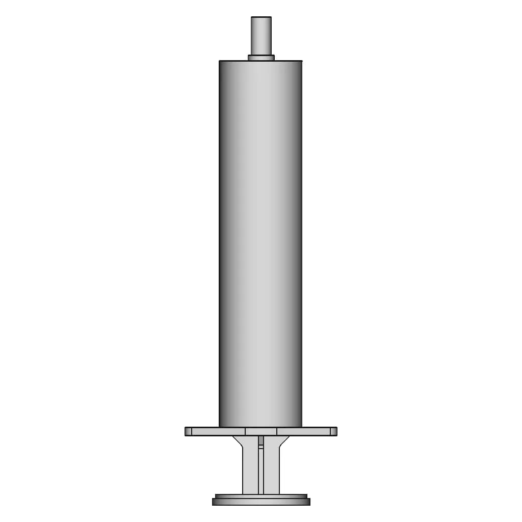 10Ml Syringe Bd Discardit Ii | 3D Engineering Design File_90_0_degree_snapshot