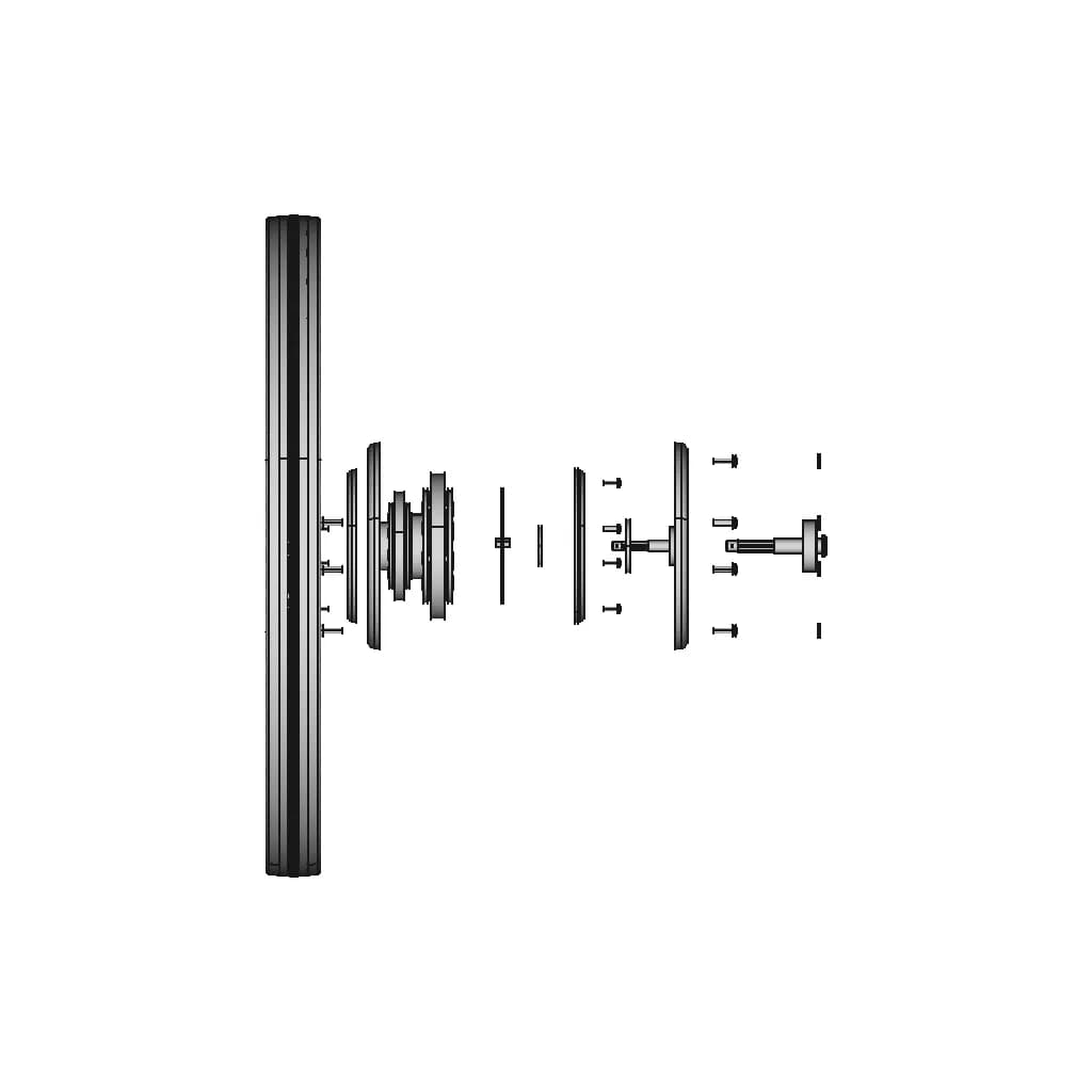 Planetary Gear Wheelchair - Standard Mechanical Component_0_90_degree_snapshot