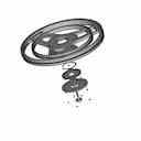 Planetary Gear Wheelchair - Standard Mechanical Component_60_30_degree_snapshot