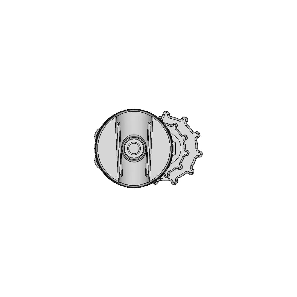 Shower Head Attachment - Standard Mechanical Component_0_0_degree_snapshot