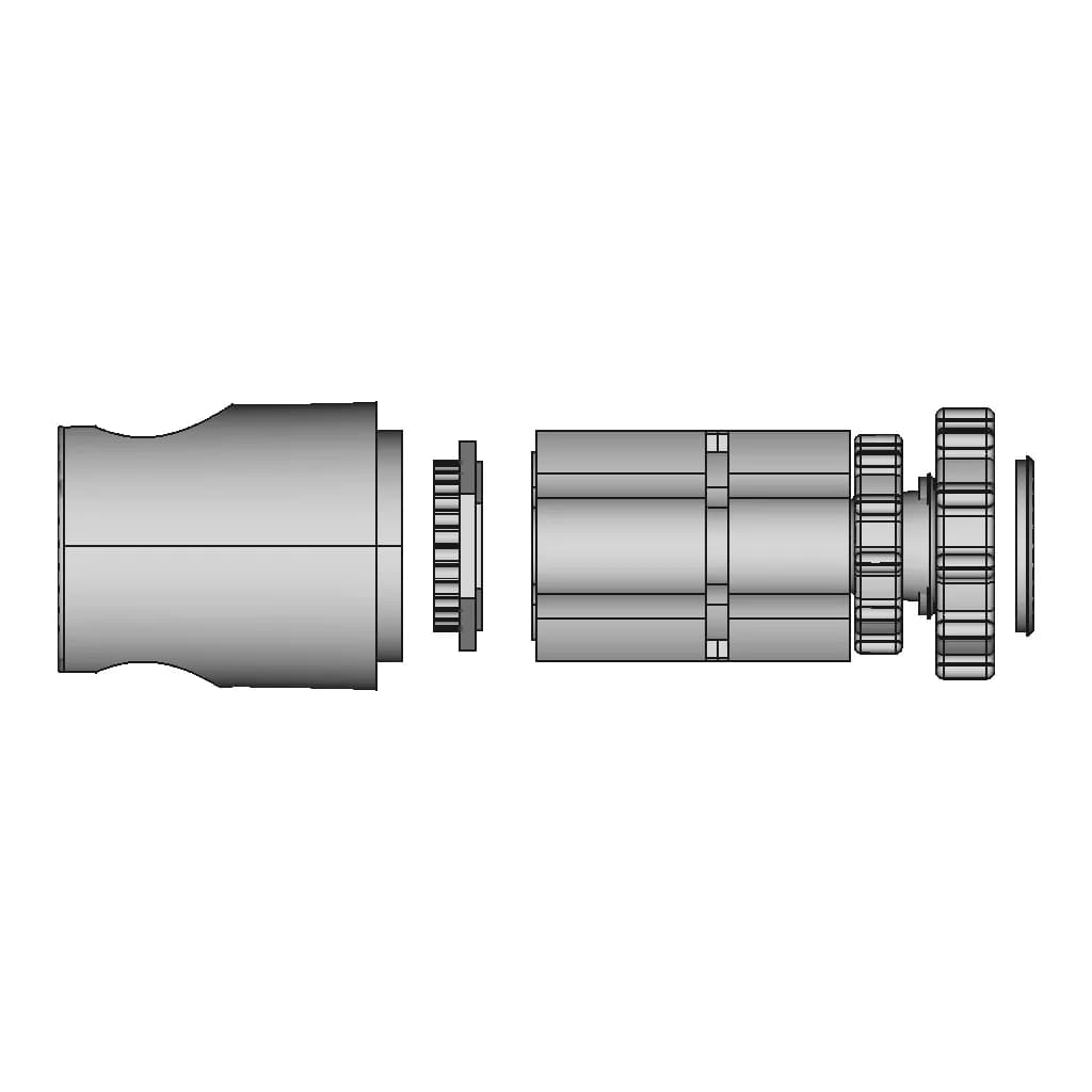 Shower Head Attachment - Standard Mechanical Component_0_90_degree_snapshot