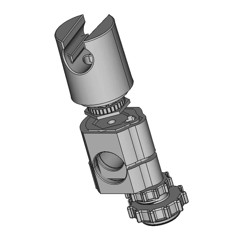 Shower Head Attachment - Standard Mechanical Component_60_30_degree_snapshot