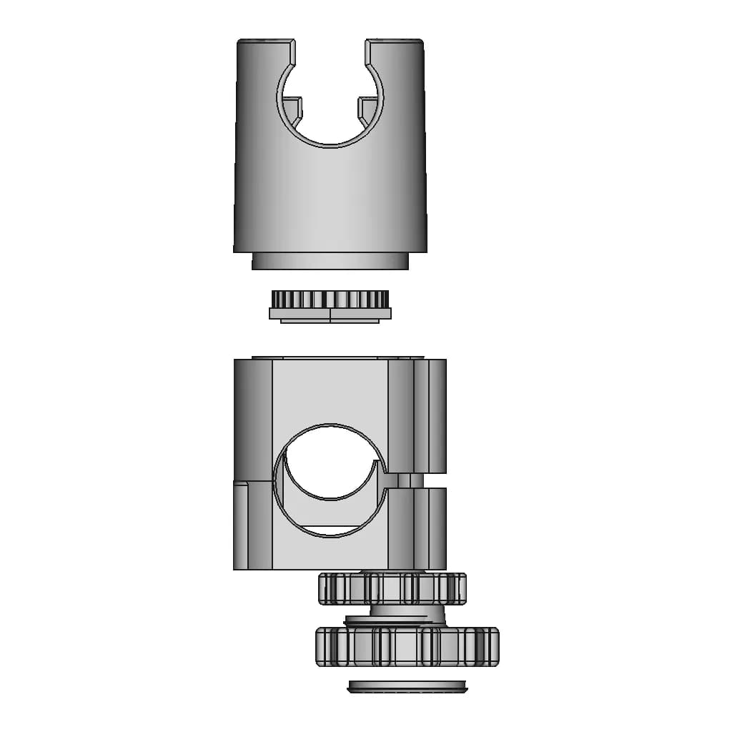 Shower Head Attachment - Standard Mechanical Component_90_0_degree_snapshot
