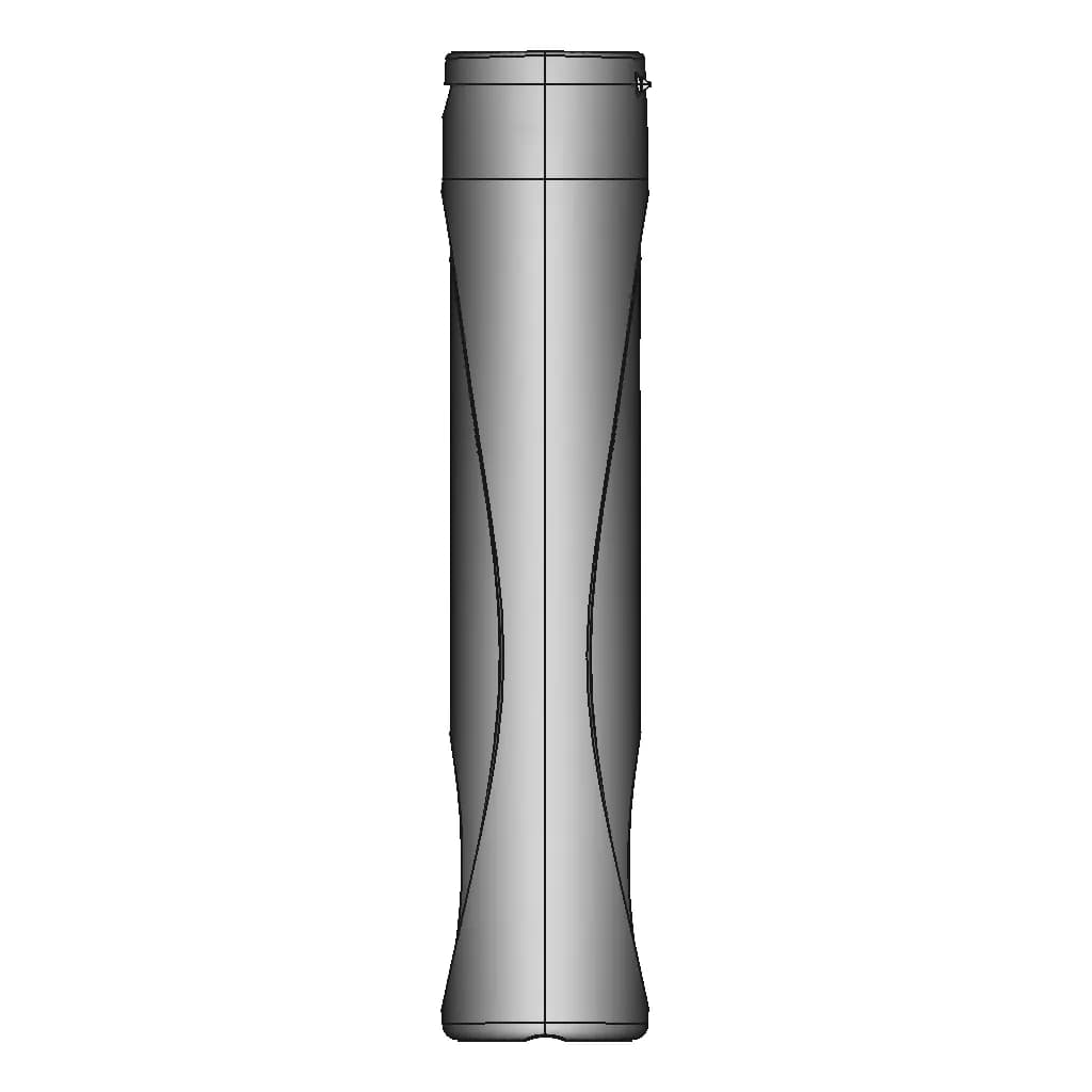 Shampoo Bottle St - Downloadable CAD Representation_0_90_degree_snapshot