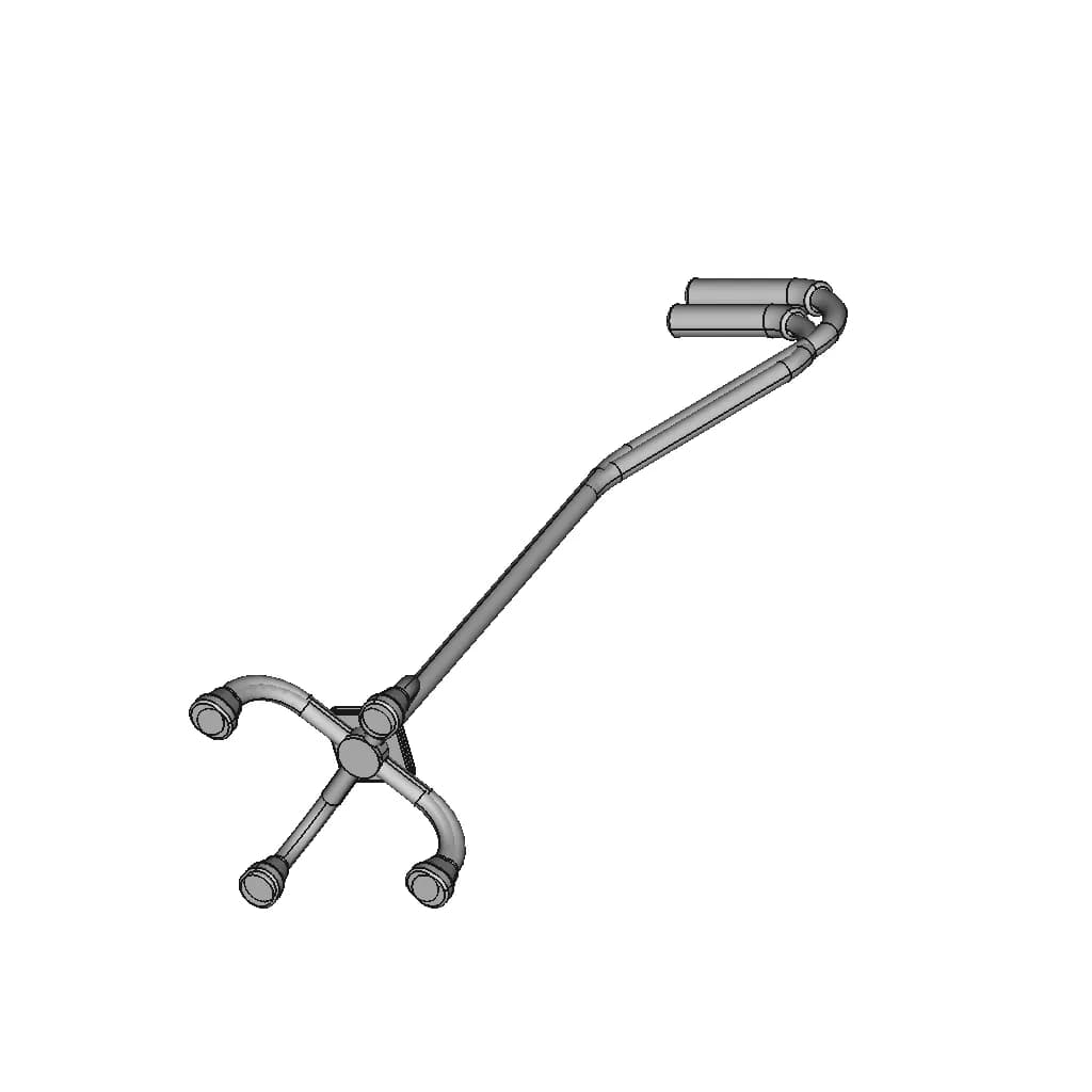 Quad Cane - Downloadable CAD Representation_60_30_degree_snapshot