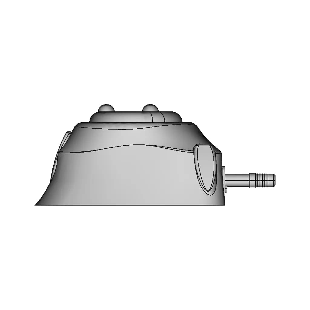 Venous Access Port - Downloadable CAD Representation_0_270_degree_snapshot