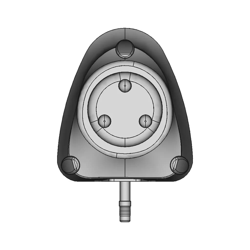 Venous Access Port - Downloadable CAD Representation_270_0_degree_snapshot