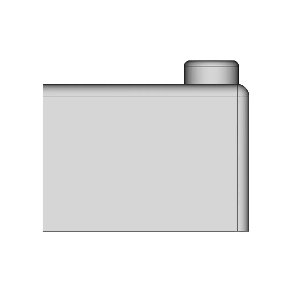 3D-Printed Pet Blender With O2 Sensor Socket - Downloadable CAD Representation_0_270_degree_snapshot
