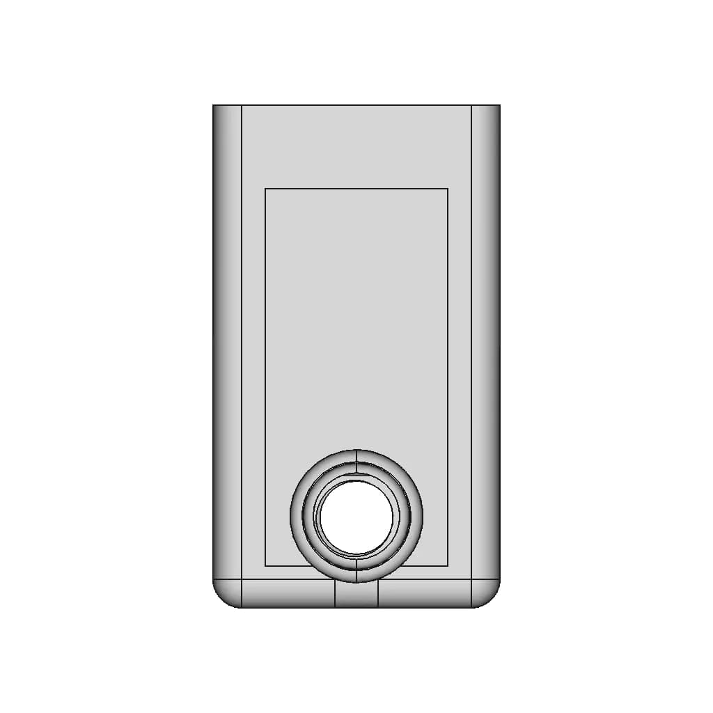 3D-Printed Pet Blender With O2 Sensor Socket - Downloadable CAD Representation_270_0_degree_snapshot