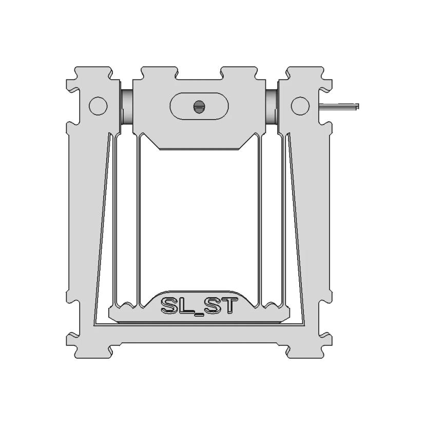 Flexure Compound For Edm With Internal Optical Path-00 - Downloadable CAD Representation