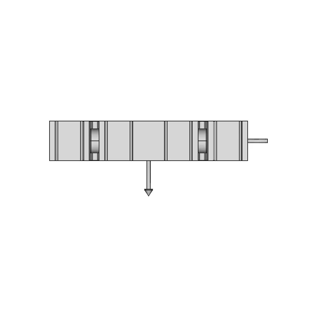 Flexure Compound For Edm With Internal Optical Path-00 - Downloadable CAD Representation_270_0_degree_snapshot