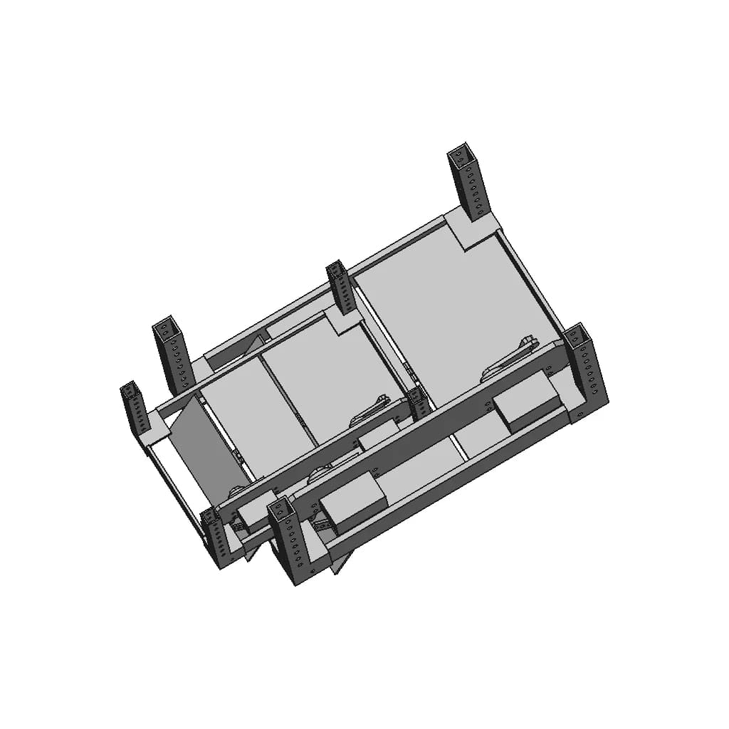 Advance Hospital Bed | 3D Engineering Design File_90_0_degree_snapshot