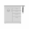 Veterinary Desk With Drawer - Standard Mechanical Component_0_0_degree_snapshot