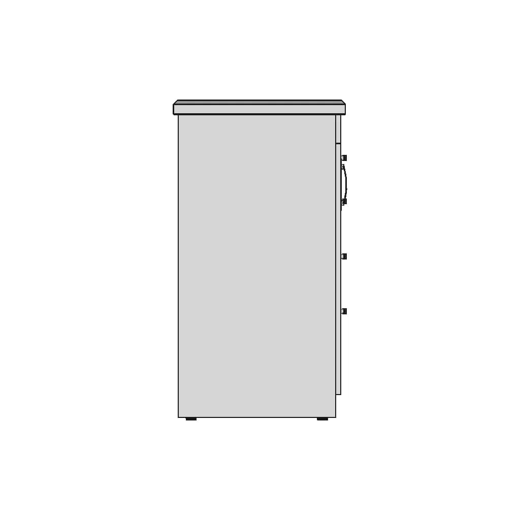 Veterinary Desk With Drawer - Standard Mechanical Component_0_270_degree_snapshot
