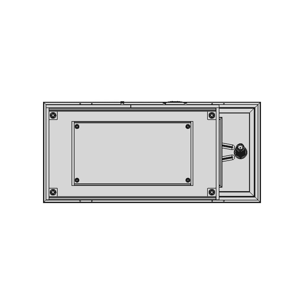 Veterinary Desk With Drawer - Standard Mechanical Component_90_0_degree_snapshot