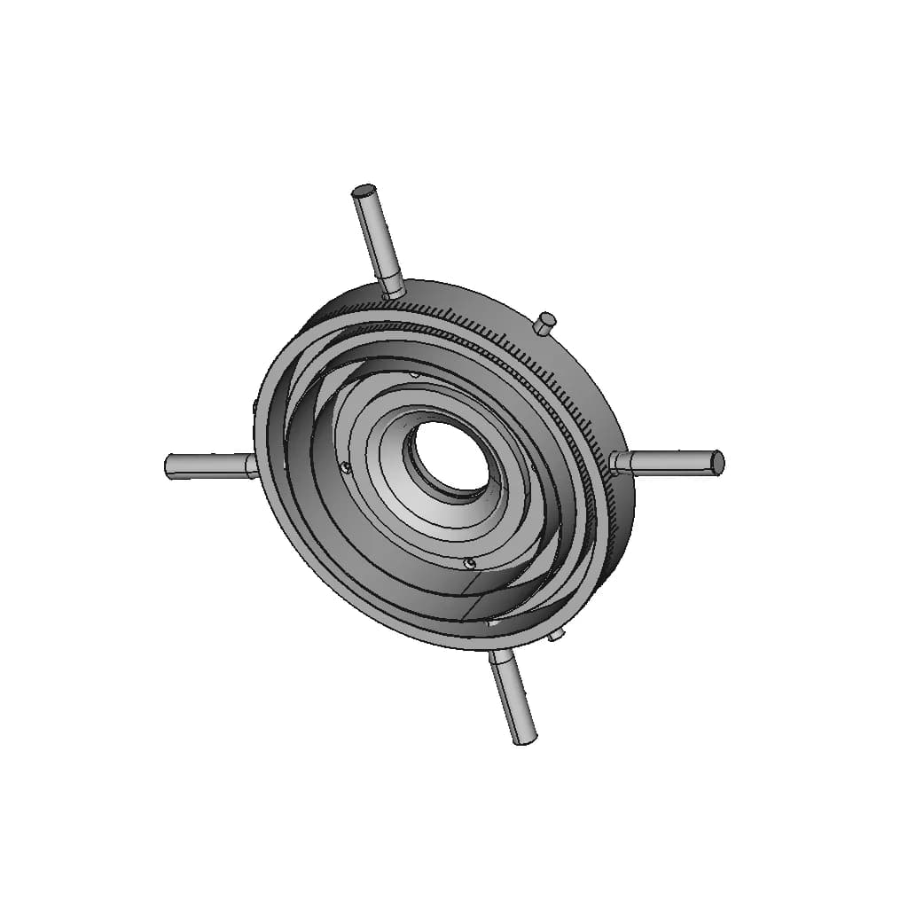 Pharmaceutical Crusher Machine | 3D Engineering Design File_60_30_degree_snapshot