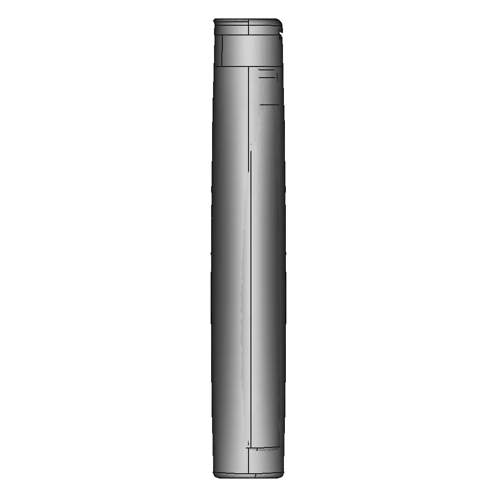 Hdpe And Pet Packaging | High-Quality CAD Model_0_90_degree_snapshot