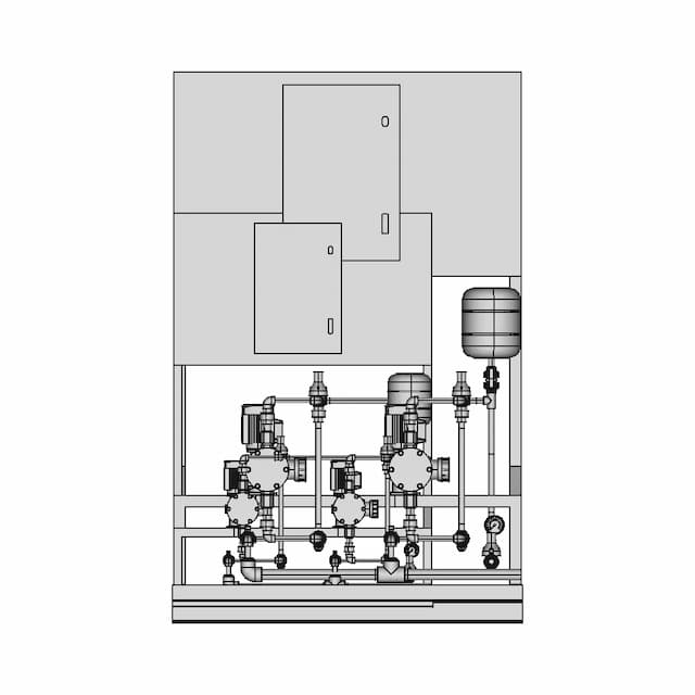 Dosing Skid | High-Quality CAD Model