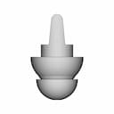 Earpeace Music Earplugs | 3D Engineering Design File_0_0_degree_snapshot