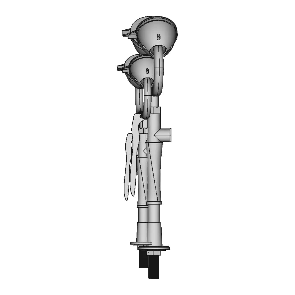 Emergency Eye Shower - Acil Göz Duşu | High-Quality CAD Model_0_270_degree_snapshot