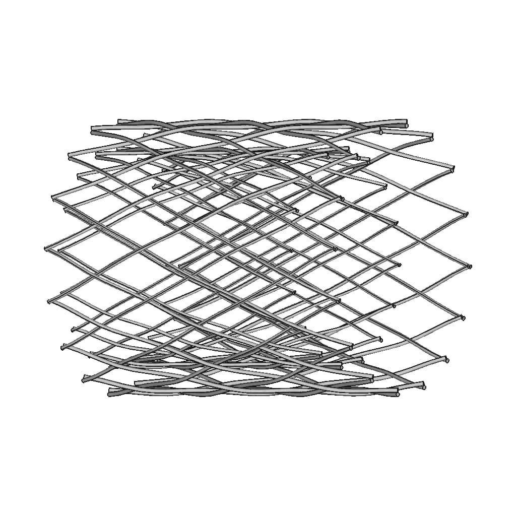 Round Wire Braid | 3D Engineering Design File_60_30_degree_snapshot