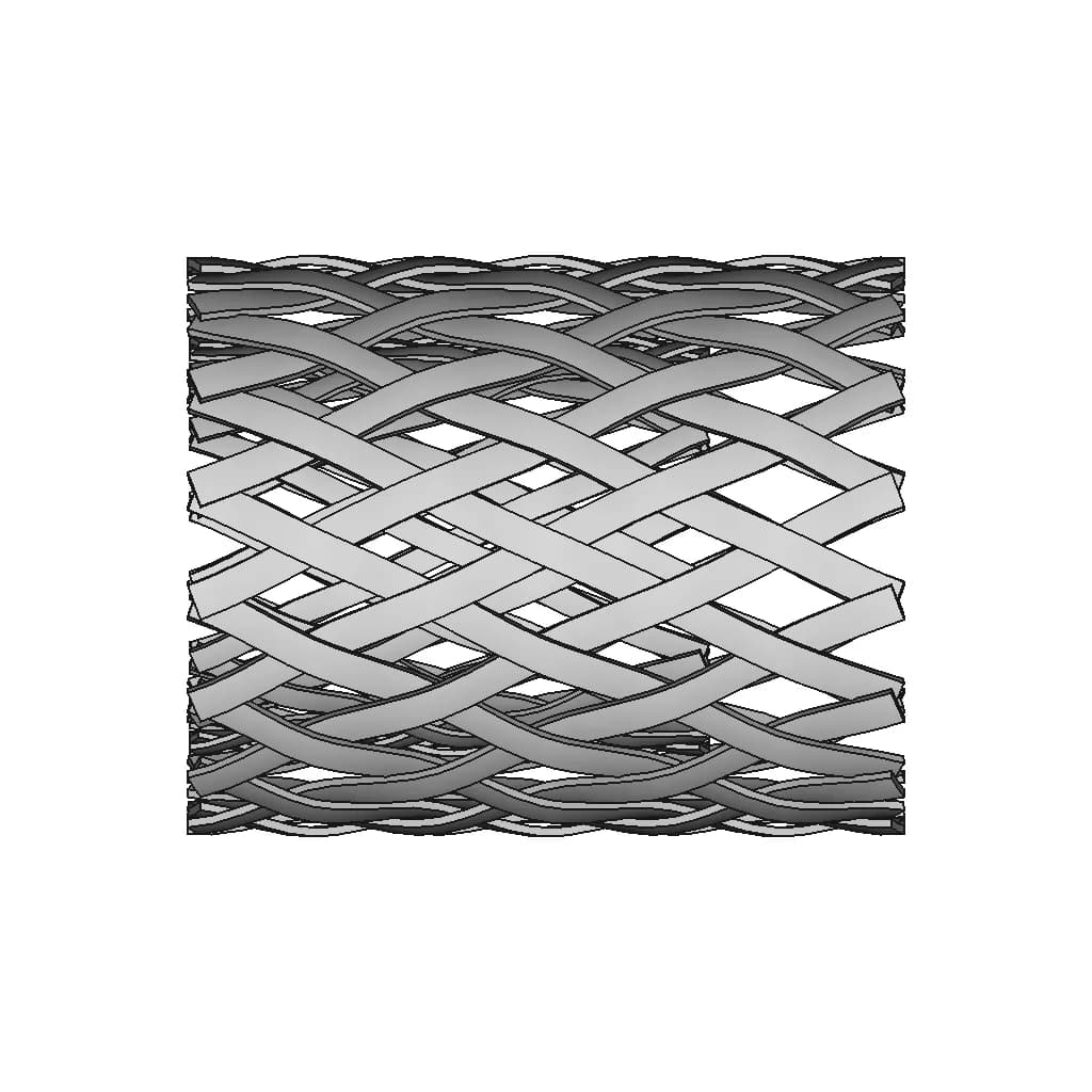 Flat Wire Braid | 3D Engineering Design File_0_0_degree_snapshot