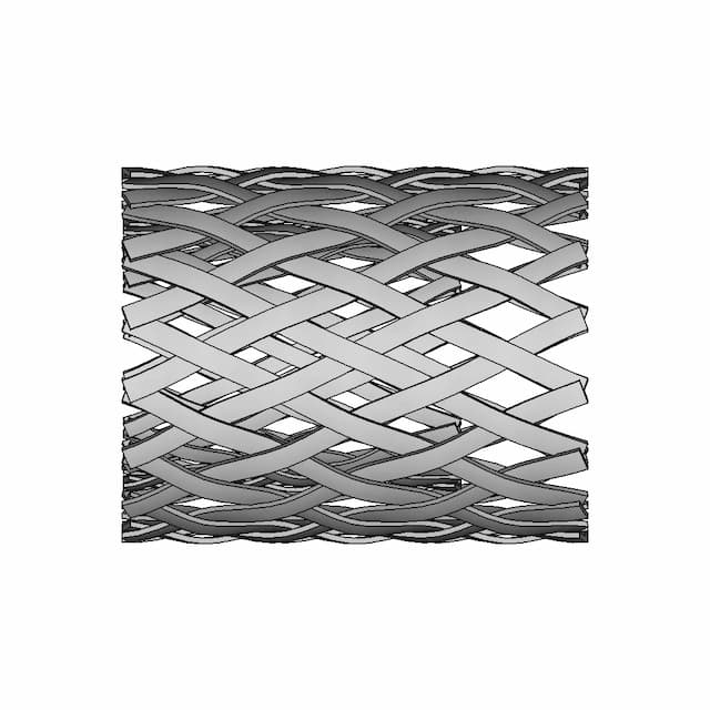 Flat Wire Braid | 3D Engineering Design File