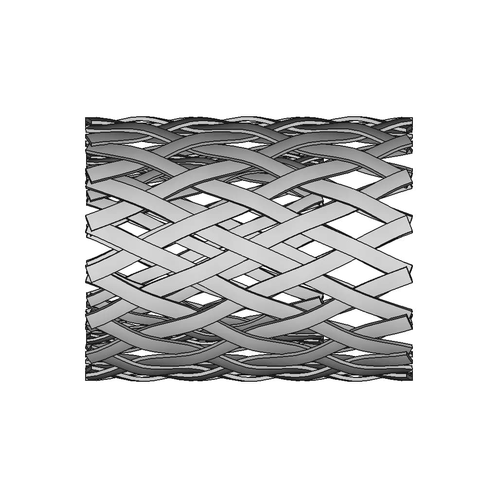 Flat Wire Braid | 3D Engineering Design File_270_0_degree_snapshot