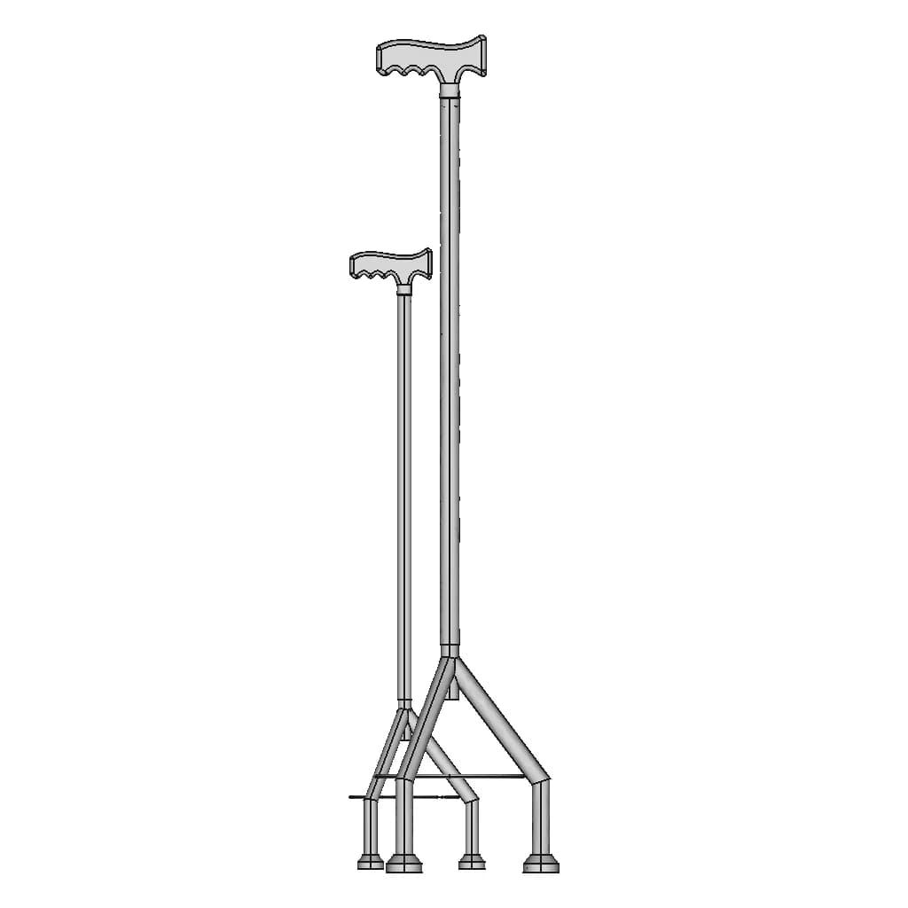 Walking Stick - Downloadable CAD Representation_0_0_degree_snapshot