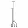 Walking Stick - Downloadable CAD Representation_0_0_degree_snapshot