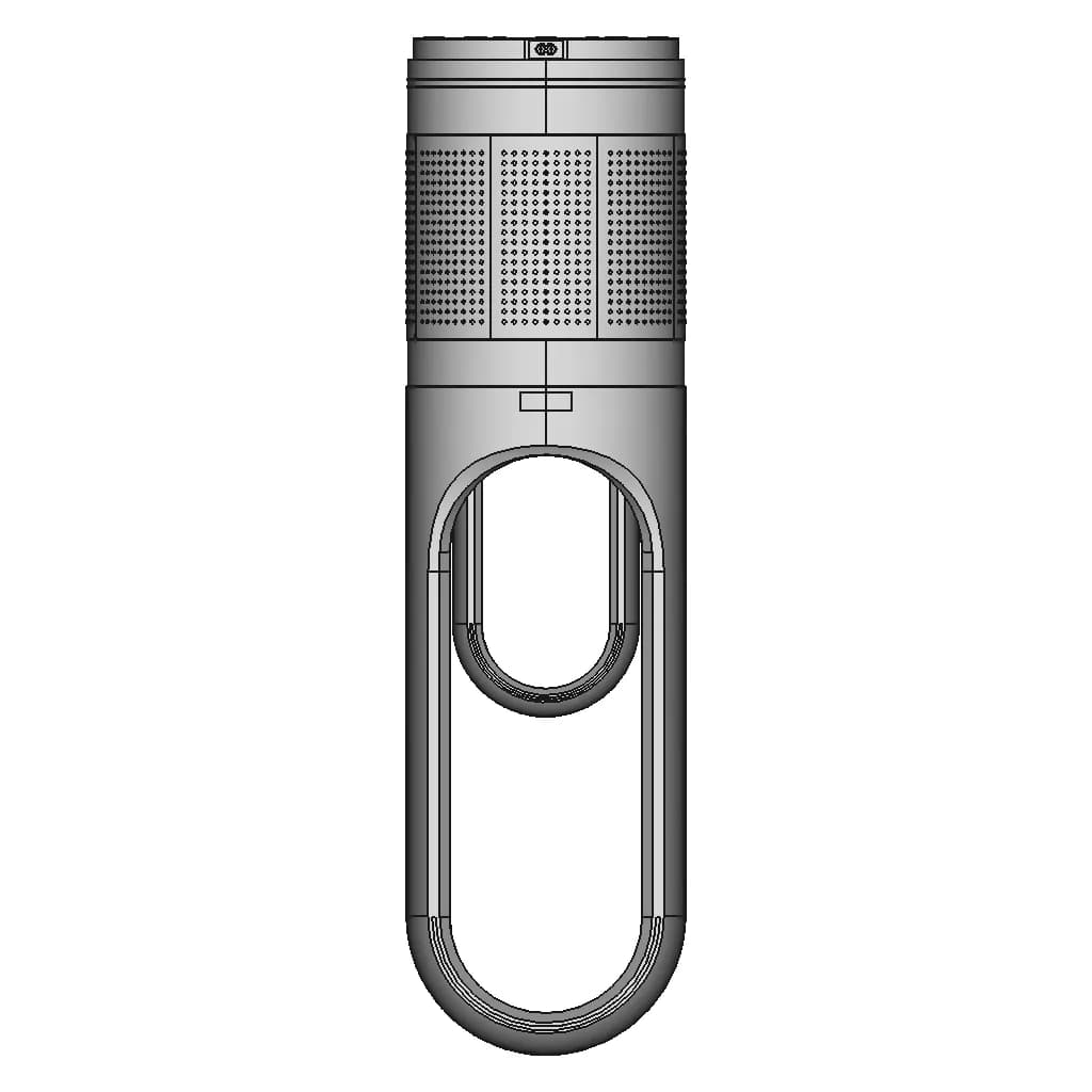 Air_Purifier_Ps-400T2 - Downloadable CAD Representation_270_0_degree_snapshot