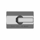 Pn-15 - Dn.1-2 - Mini Ball Valve - F.F - R.Bsp - Inox 304 - Downloadable CAD Representation_270_0_degree_snapshot