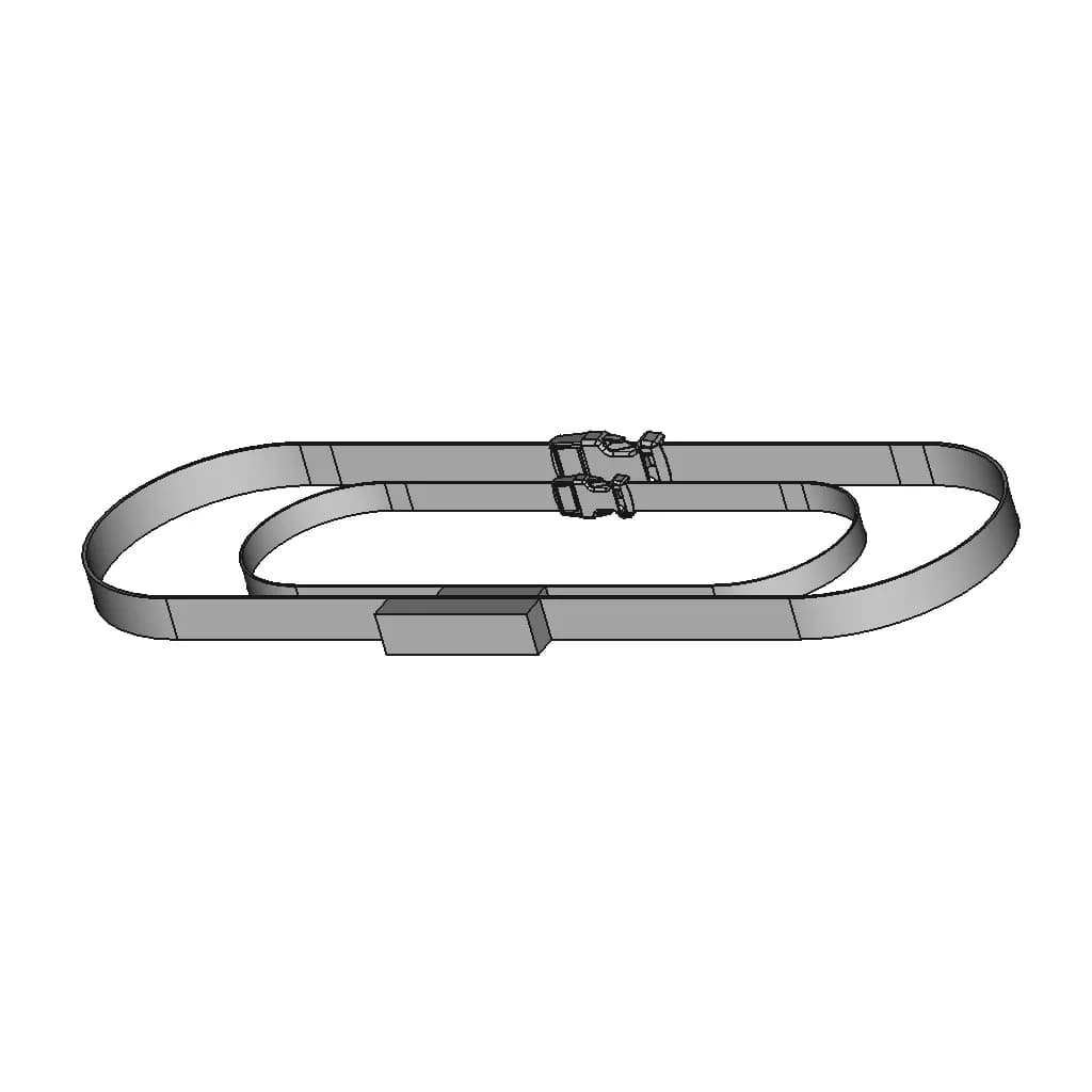 Single Belt Design | 3D Engineering Design File_60_30_degree_snapshot